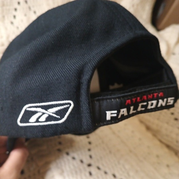 NFL Atlanta Falcons Hat Football NFL Team Apparel on Field Reebok Adjustable Cap - Picture 3 of 10